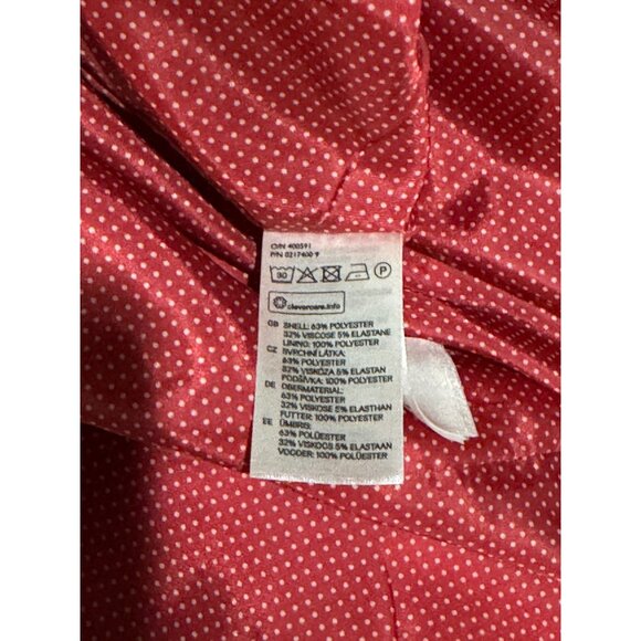 H&M womens Size 10 Coat Jacket Elegant Formal Blazer Pink Workwear Outwear - Picture 11 of 11